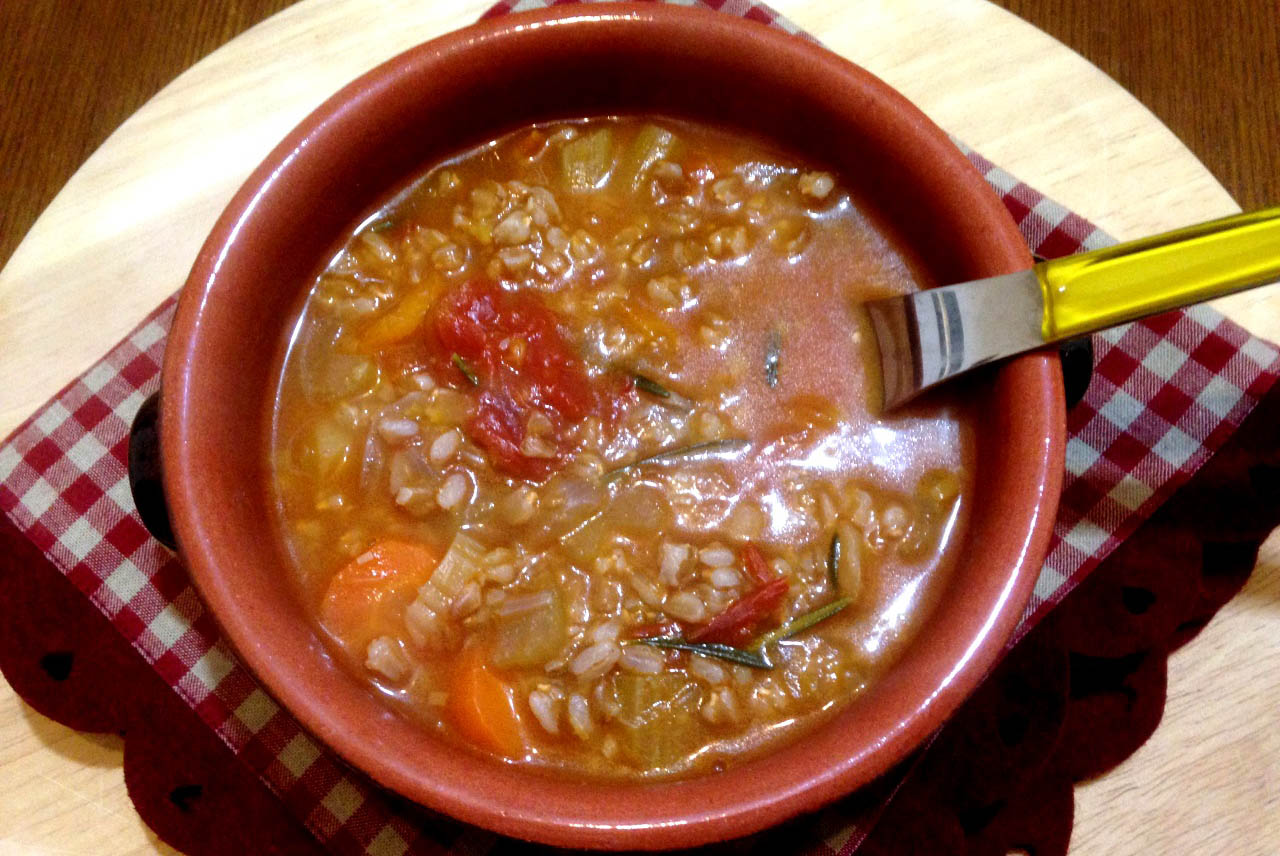 Zuppa d&amp;#39;Orzo - Fassa Food