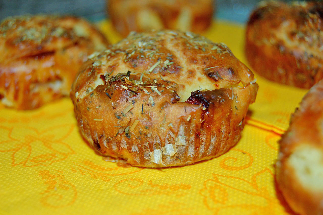 Muffins Salame e Ricotta - Fassa Food